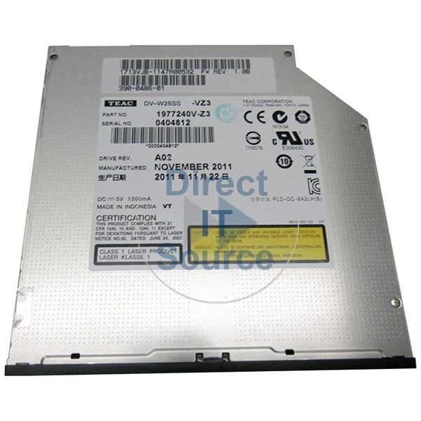 Sun 390-0486-01 - 8x Slimline DVD-RW Drive