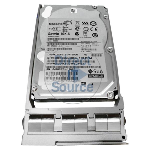 Sun 390-0491 - 300GB 10K SAS 2.5Inch Hard Drive
