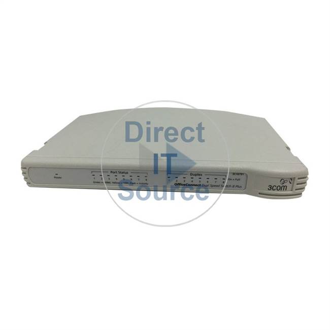 3Com 3C16791 - 8-Port 10/100 Dual Speed Switch