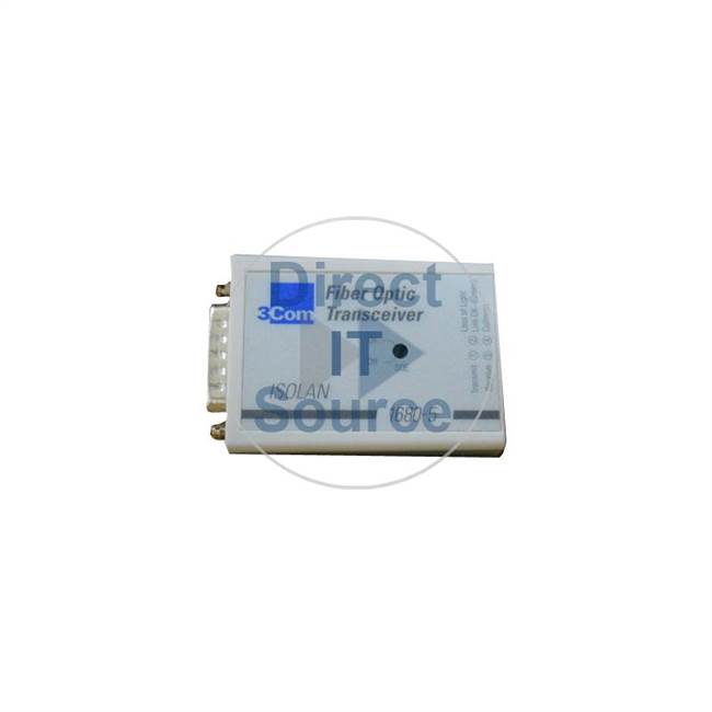 3Com 3C16805 - IsoLAN Fiber Optic 1-Port Transceiver St To AUI Module