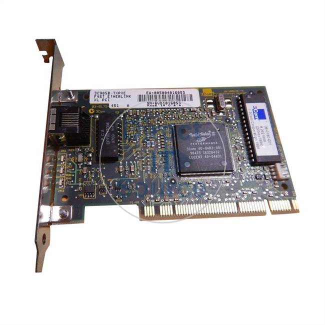 3Com 3C905B-TXPXE - 10/100 Fast Ethernet PCI Card