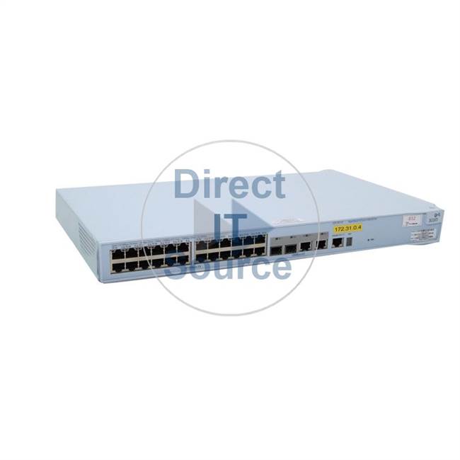 3Com 3CR17561-91 - 4500 24-Port 10/100 2-Port 100/1000 Switch