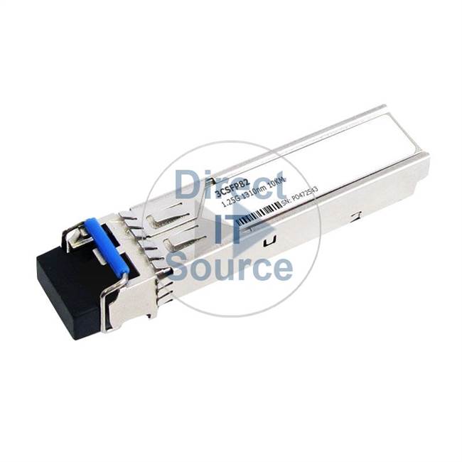 3Com 3CSFP82 - Fast Ethernet 100Base-LX 10SFP Transceiver Module
