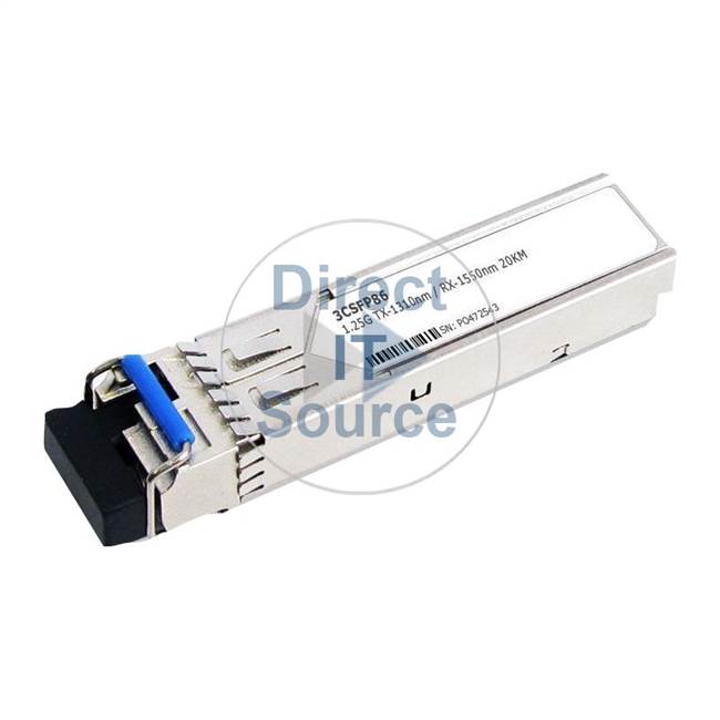 3Com 3CSFP86 - 100Base-Bx10-D SFP Transceiver Module