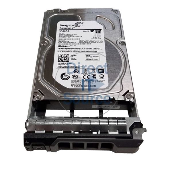 Dell 3GPRT - 3TB 7.2K SATA 6.0Gbps 3.5" 64MB Cache Hard Drive