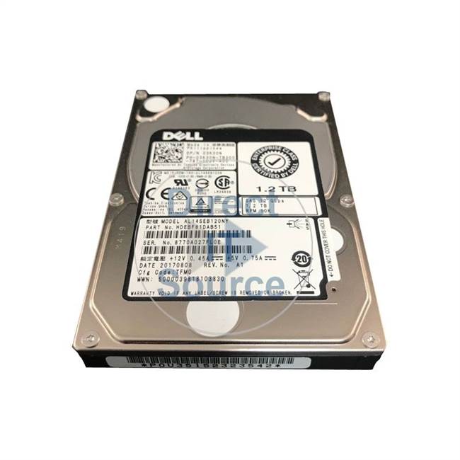 Dell 3K30N - 1.2TB 10K SAS 2.5Inch Cache Hard Drive