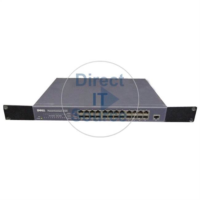Dell 3N347 - Power Connect 2124 24X 10-100 + 1Xh Ethernet Switch