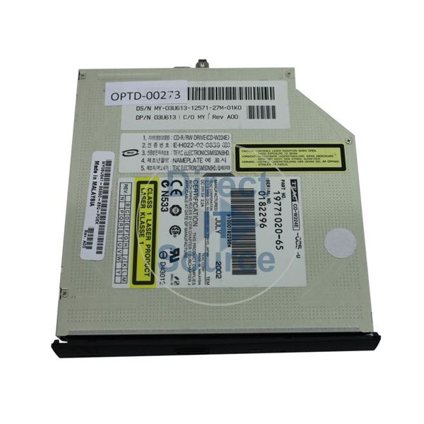 Dell 3U613 - 24X IDE CD-RW Drive