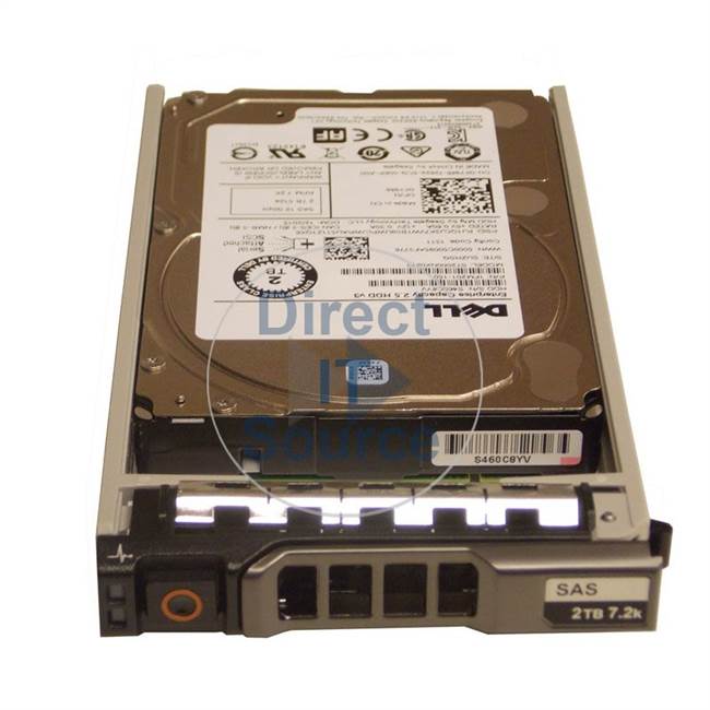 400-AHLR Dell - 2TB 7.2K SAS 2.5" Cache Hard Drive