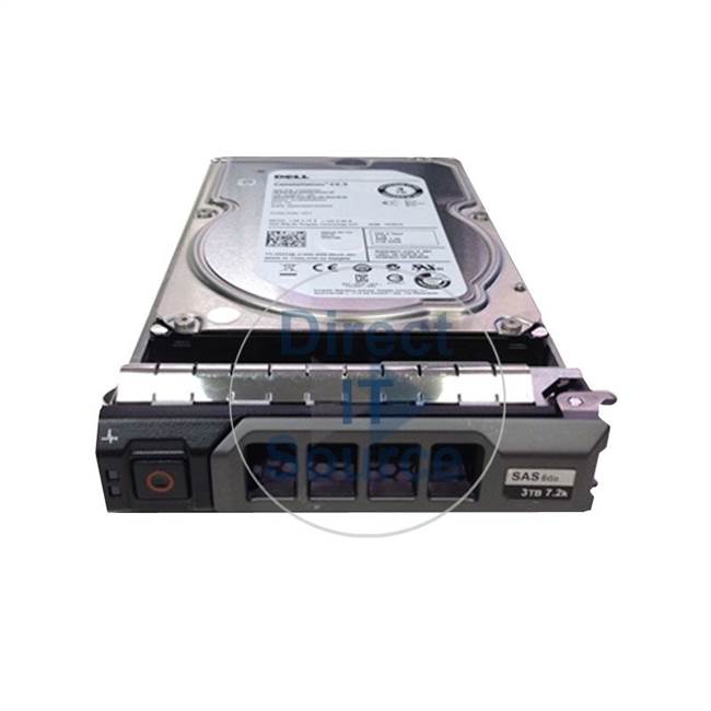 Dell 400-AIJP - 3TB 7.2K SAS 3.5" Hard Drive