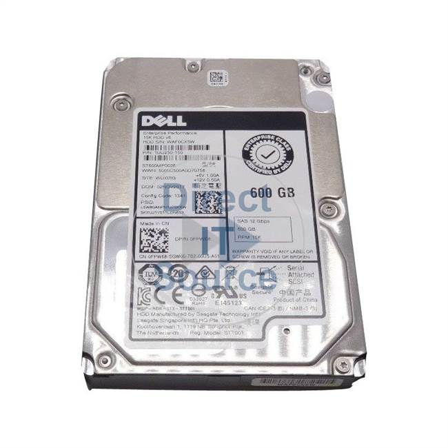 Dell 400-AJRF - 600GB 15K SAS 2.5Inch Cache Hard Drive