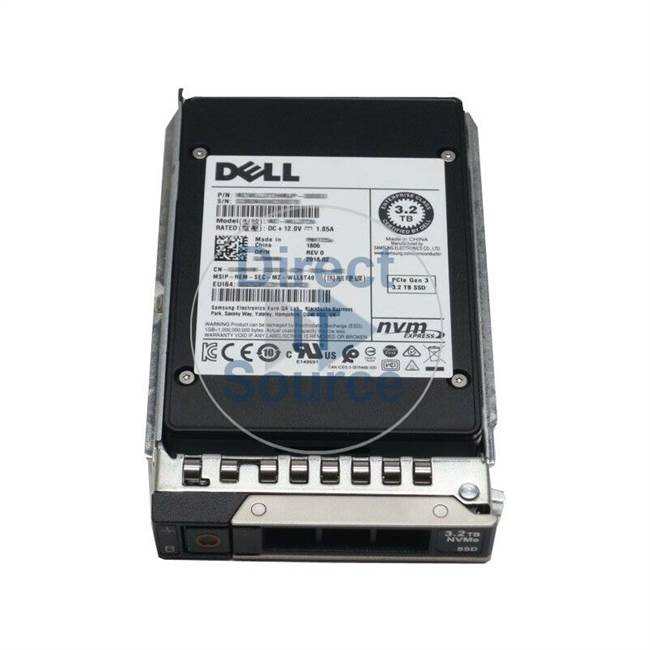 Dell 401-ABGB - 3.2TB PCIe NVMe 2.5" SSD