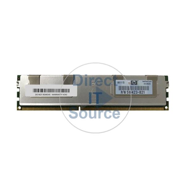 HP 516423-B21 - 8GB DDR3 PC3-8500 ECC Registered 240 Pins Memory