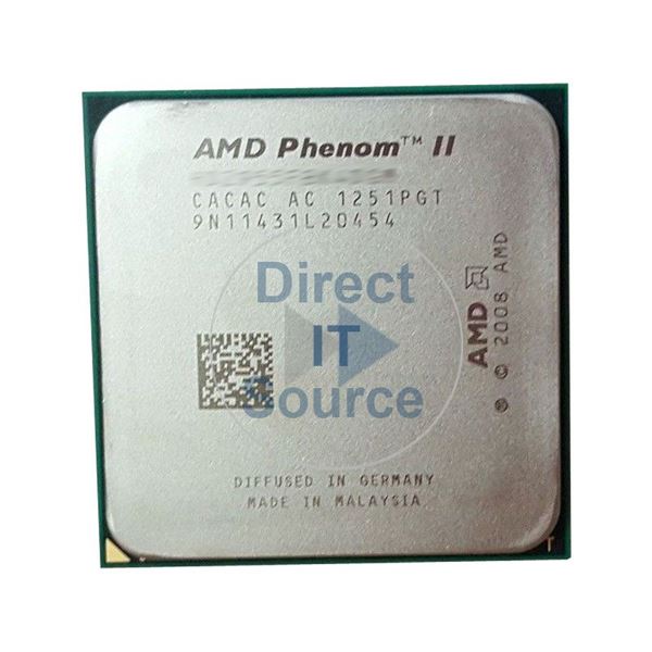 HP 517045-001 - Phenom II X4 Quad Core 2.60GHz 4MB Cache Processor Only
