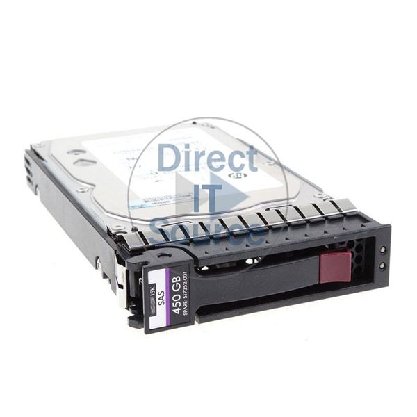 HP 517352-001 - 450GB 15K SAS 6.0Gbps 3.5" Hard Drive