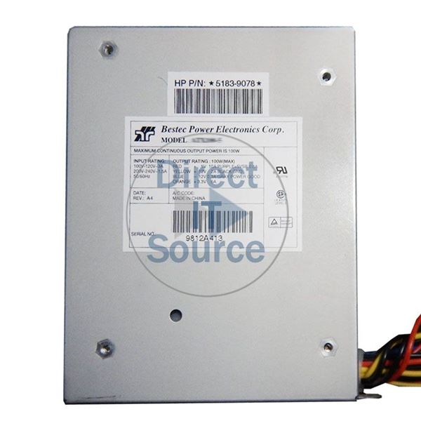 HP 5183-9078 - 100W Power Supply