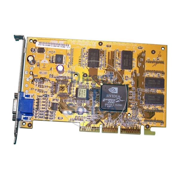 HP 5185-5145 - 32MB AGP Nvidia GeForce Mx200 Video Card