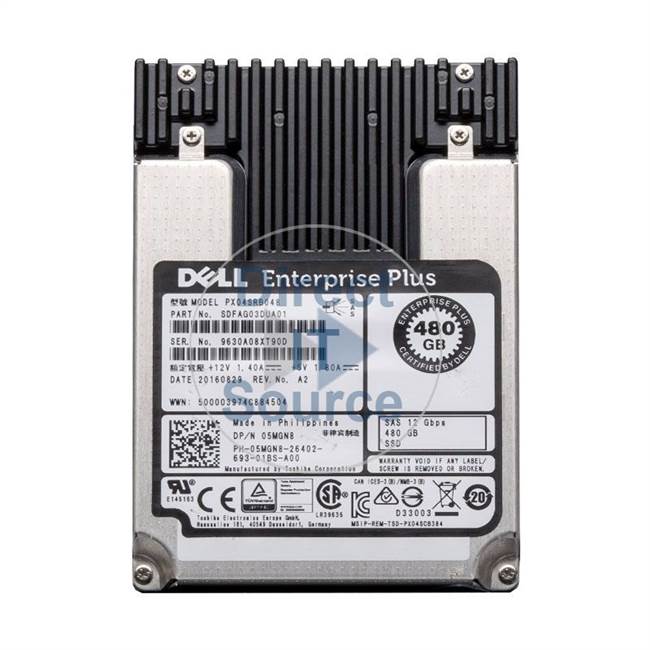 Dell 5MGN8 - 480GB SAS 2.5" SSD