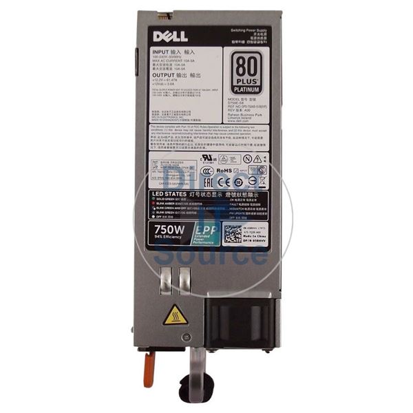 Dell 5RHVV - 750W Power Supply for PowerEdge R630
