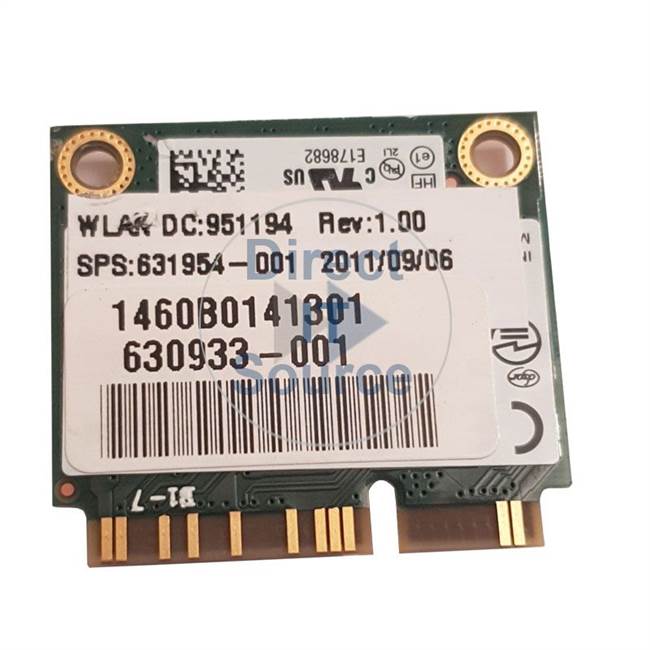 HP 630933-001 - WIFI Wireless Card Module For Elitebook 8760W