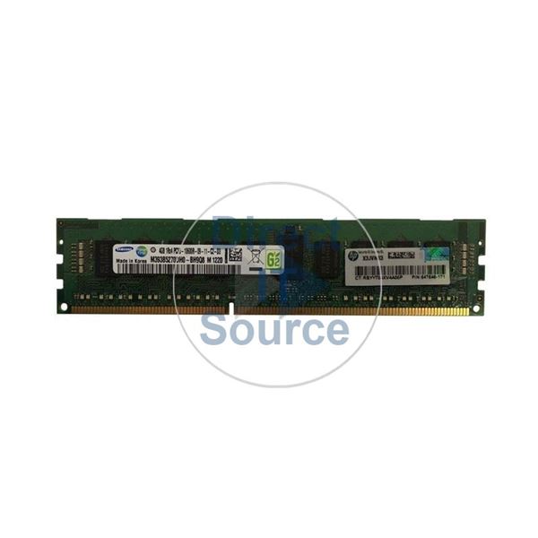 HP 647646-171 - 4GB DDR3 PC3-10600 ECC Registered Memory