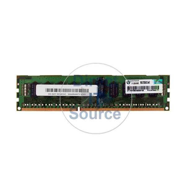 HP 647648-171 - 4GB DDR3 PC3-12800 ECC Registered 240 Pins Memory