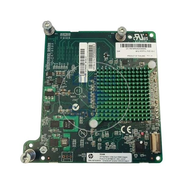 HP 649870-001 - 10GB 2-Port 554M FLEXfabric Network Adapter