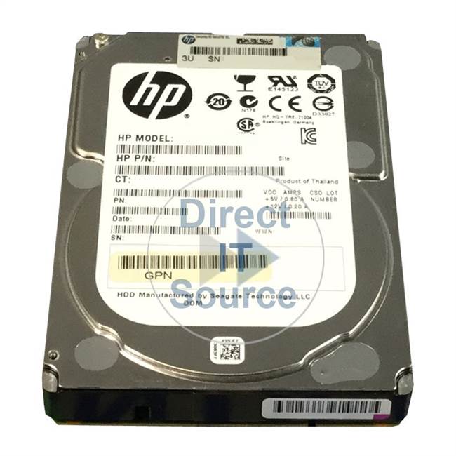 HP 649923-800 - 320GB 7.2K SATA 2.5" Hard Drive