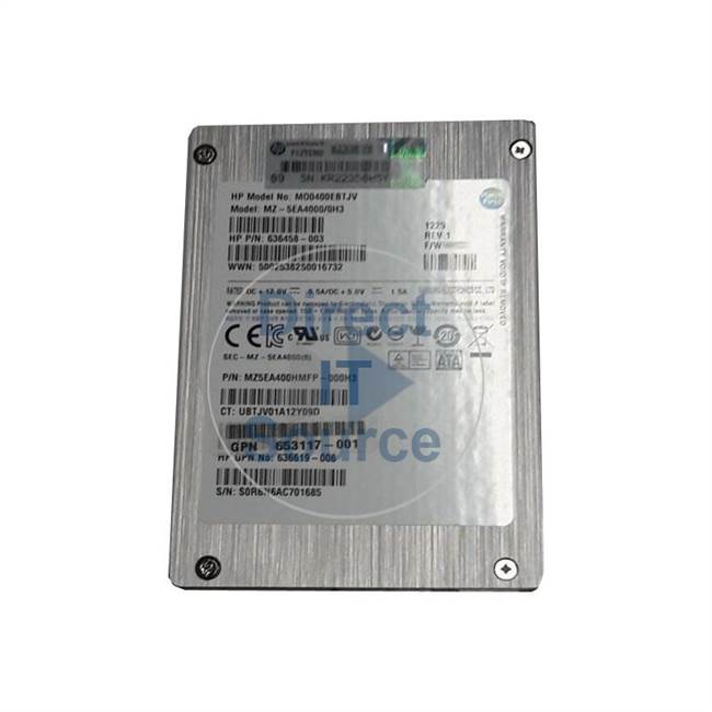 HP 653120-B21 - 400GB SATA 2.5" SSD