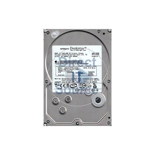 Apple 655-1394D - 750GB 7.2K SATA 3.5" Cache Hard Drive