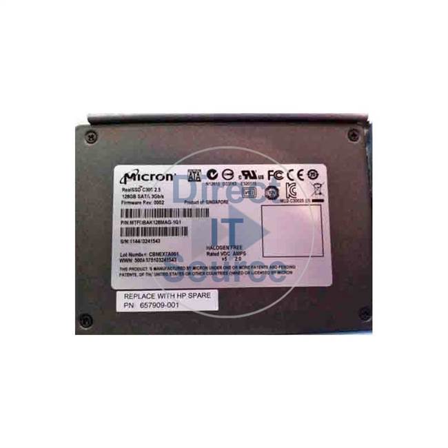 HP 657909-001 - 128GB SSD