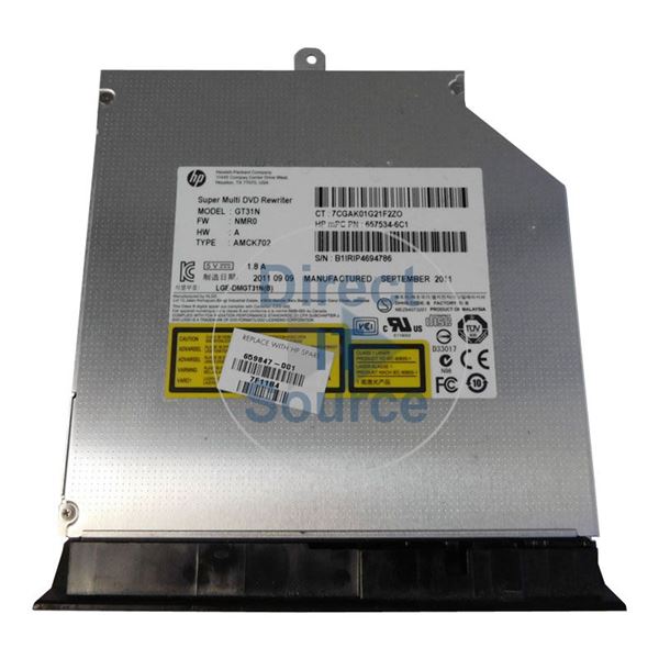 HP 659847-001 - 8x DVD-RW SATA Burner Drive