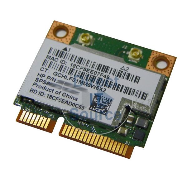 HP 668569-001 - PCI-E 802.11A/B/G/N WLAN Bluetooth Dual Half Card