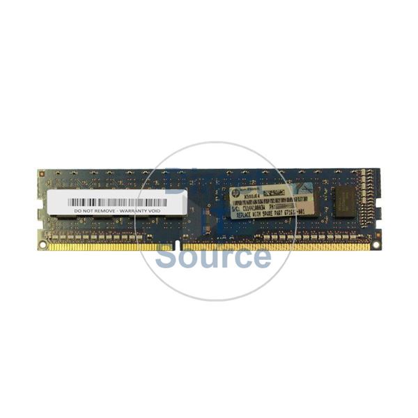 HP 671612-001 - 2GB DDR3 PC3-12800 NON-ECC UNBUFFERED 240 Pins Memory