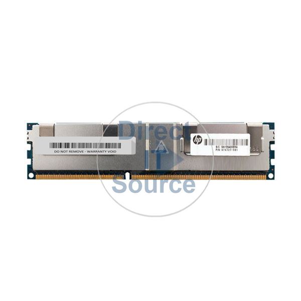 HP 674727-581 - 32GB DDR3 PC3-10600 ECC Registered 240 Pins Memory