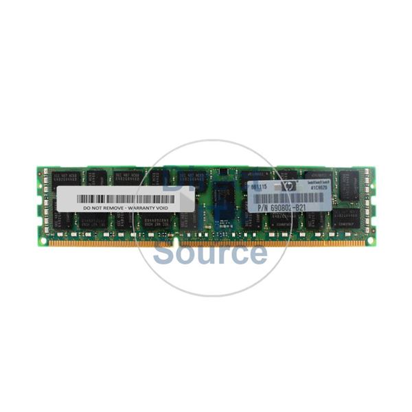 HP 690802-B21 - 8GB DDR3 PC3-12800 ECC Registered 240 Pins Memory