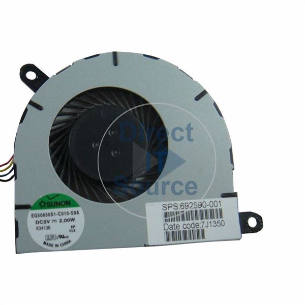 HP 692890-001 - Fan Assembly for Envy Spectre XT 13-2000