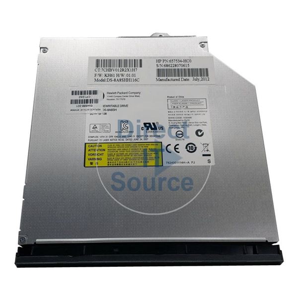 HP 694688-001 - SATA DVD-CD-RW Drive