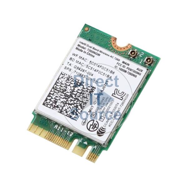 HP 710663-001 - Wireless-Ac 7260 Bluetooth 4.0 WIFI Card