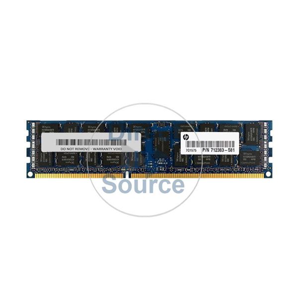 HP 712383-581 - 16GB DDR3 PC3-14900 ECC Registered 240-Pins Memory