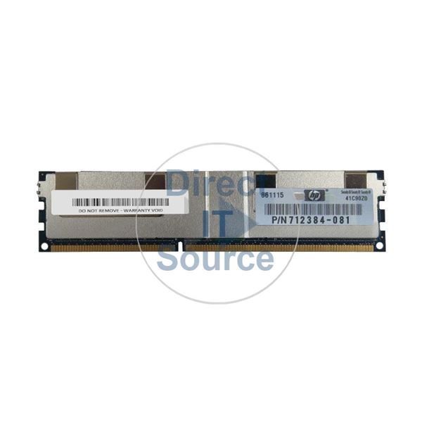 HP 712384-081 - 32GB DDR3 PC3-14900 ECC Registered 240 Pins Memory