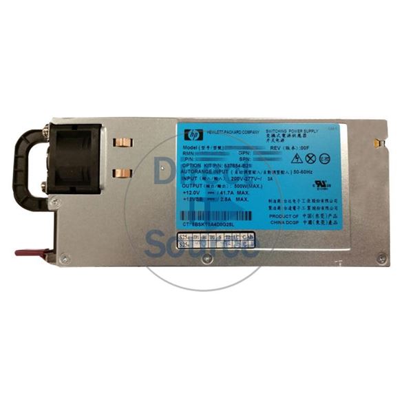 HP 717362-B21 - 500W Power Supply