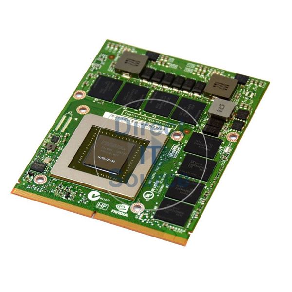 HP 728557-001 - 4GB MXM Nvidia Quadro K3100M Video Card