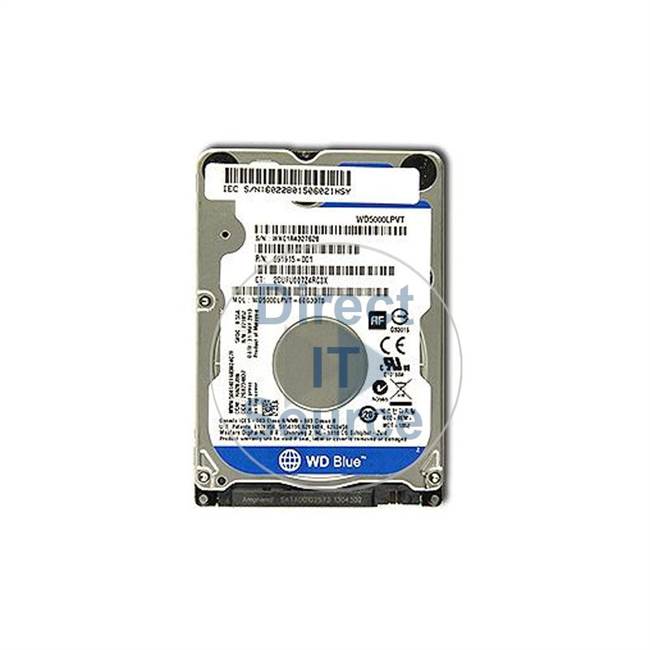 HP 730946-001 - 500GB 7.2K SATA 2.5Inch Hard Drive