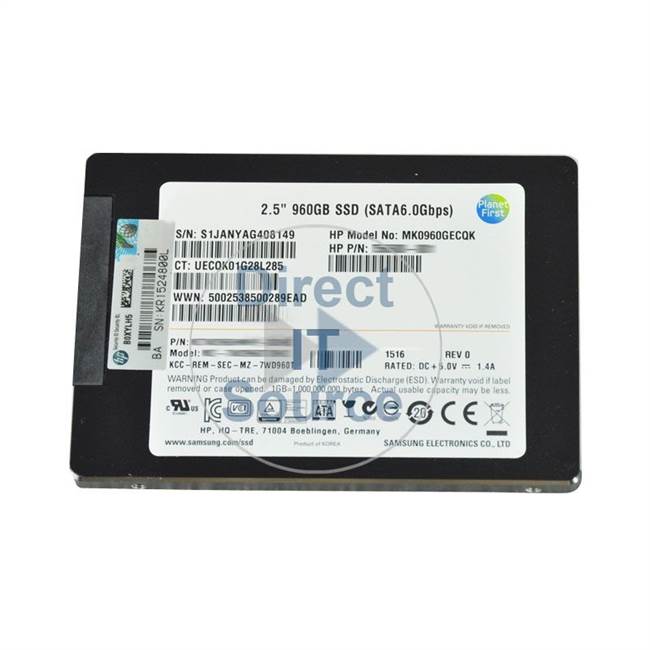 HP 757235-001 - 960GB SATA 2.5" SSD