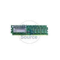 IBM 77P3908 - 4GB 2x2GB DDR PC-2700 ECC Registered 184-Pins Memory
