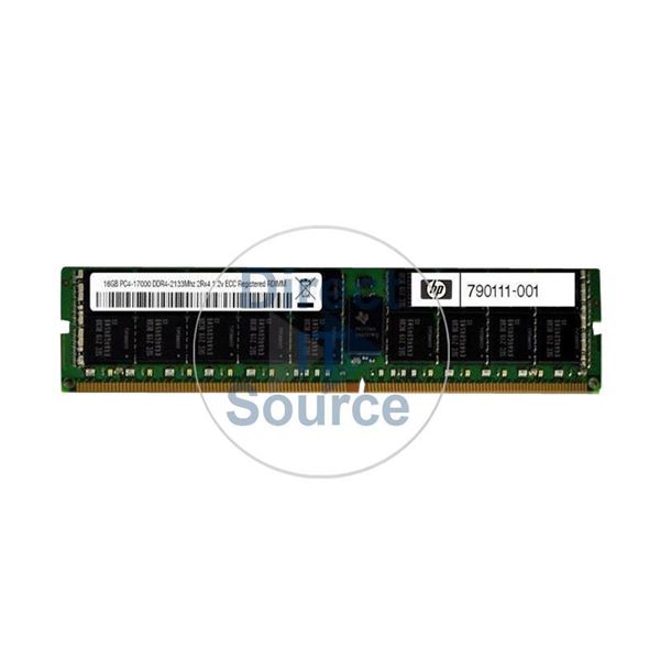HP 790111-001 - 16GB DDR4 PC4-17000 ECC Registered 288-Pins Memory