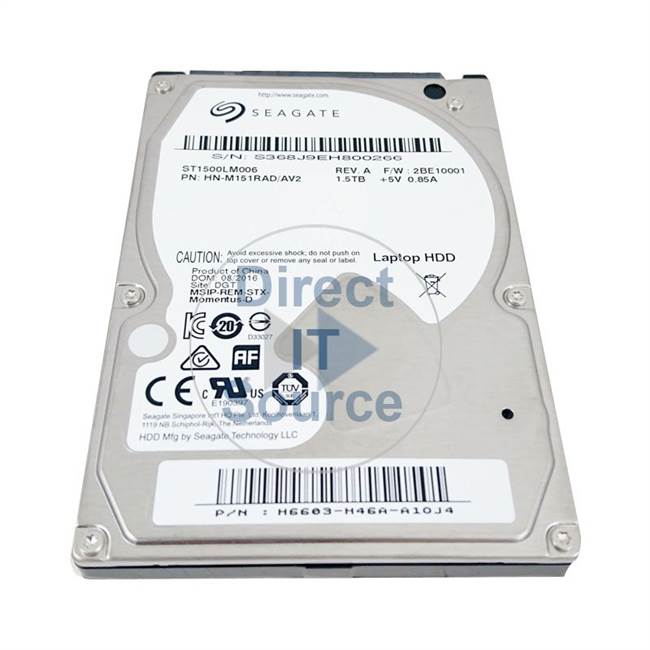 HP 792568-001 - 1.5TB 5.4K SATA 2.5Inch Cache Hard Drive