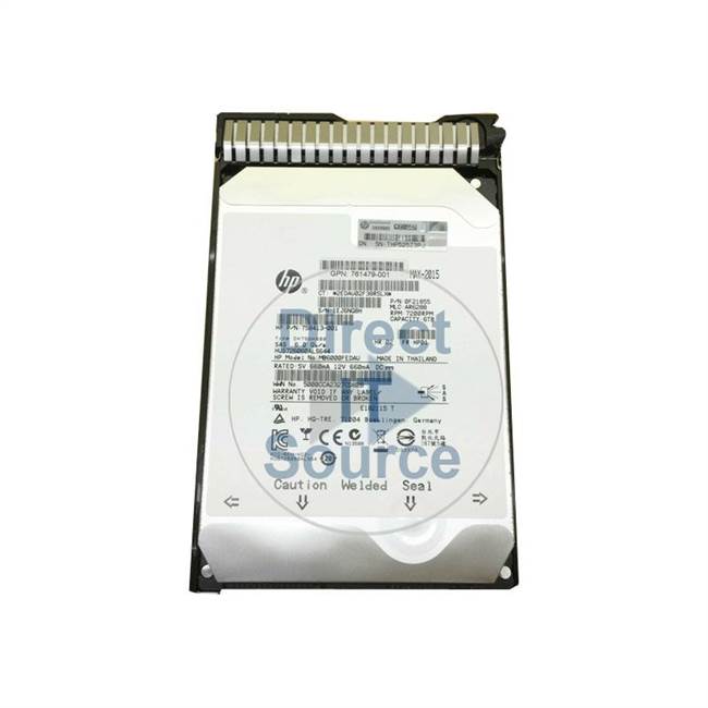 HP 793682-001 - 6TB 7.2K SAS 3.5" Hard Drive