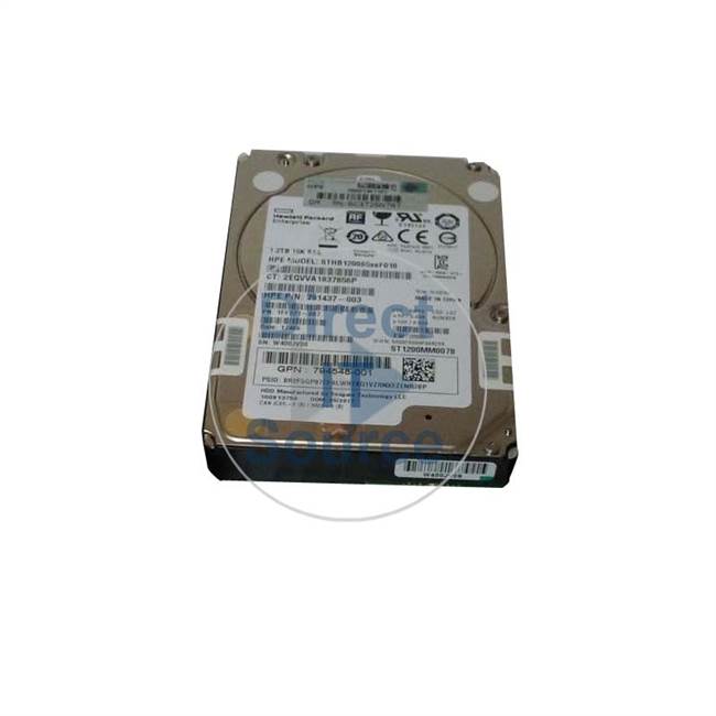 HP 794548-001 - 1.2TB 10K SAS 2.5Inch Cache Hard Drive